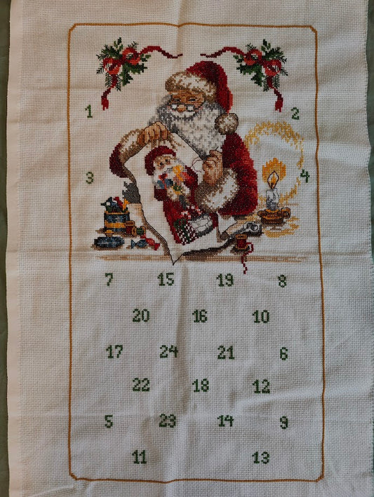 Skab Julestemning med Broderede Julekalendere og Adventskalendere