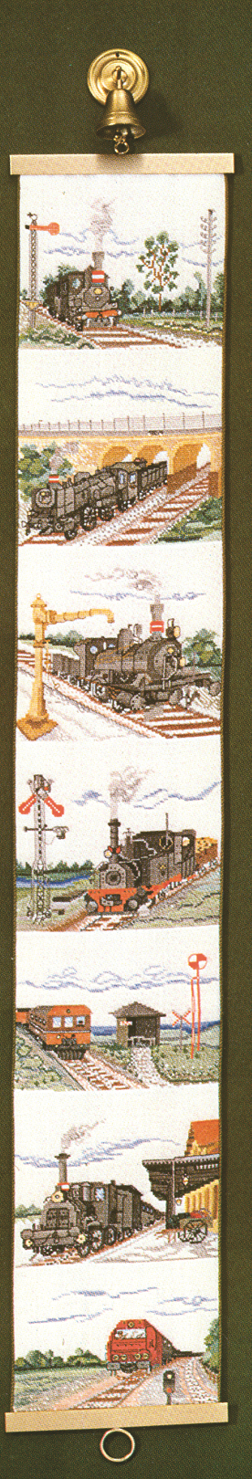 Toge klokkestreng broderikit