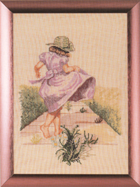 Sommerpigen broderikit