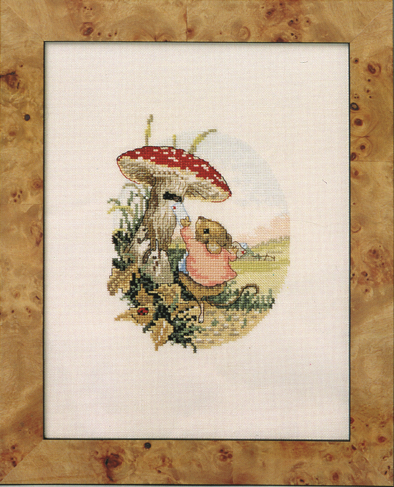 Postmusen broderikit