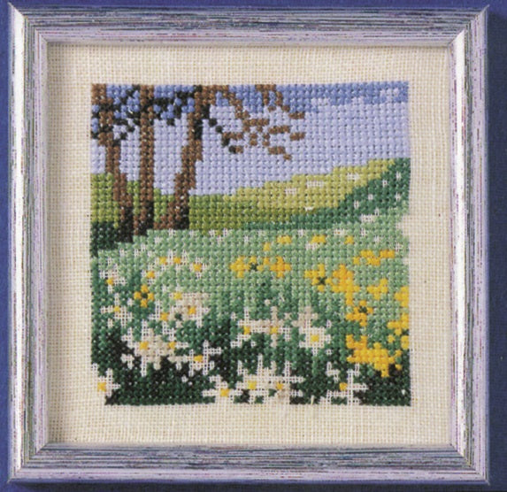 Broderikit med anemoner