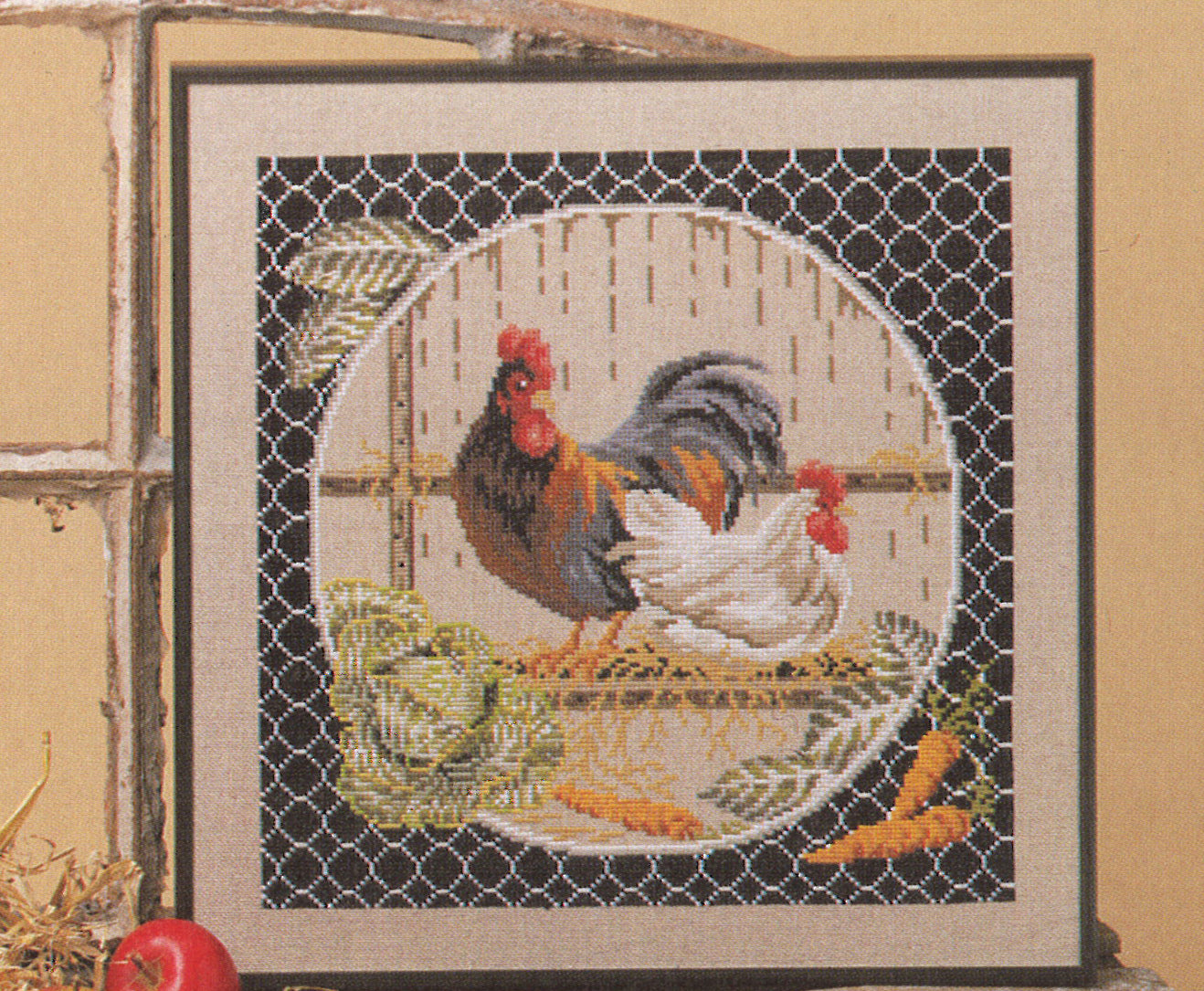 Høns broderikit