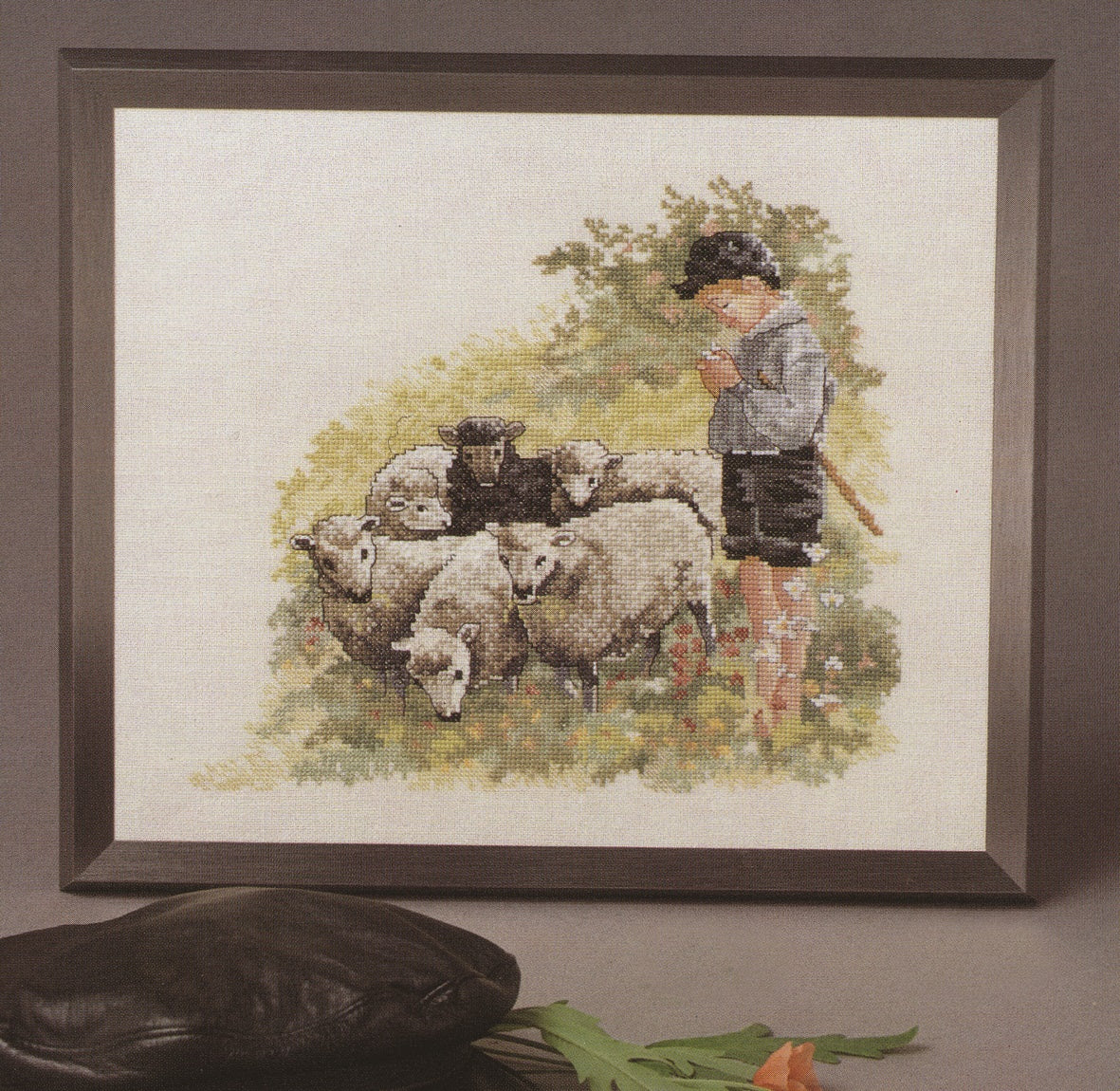 Fårehyrde broderikit