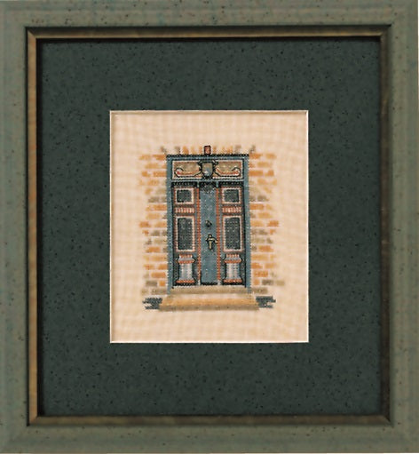 Blå Port broderikit