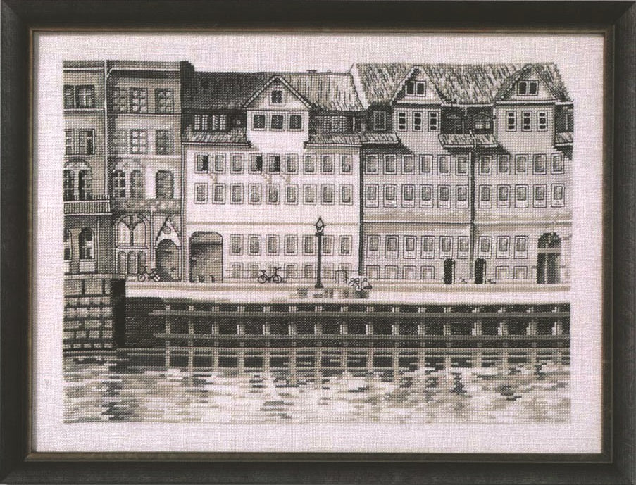 Christianshavn Kanal broderikit