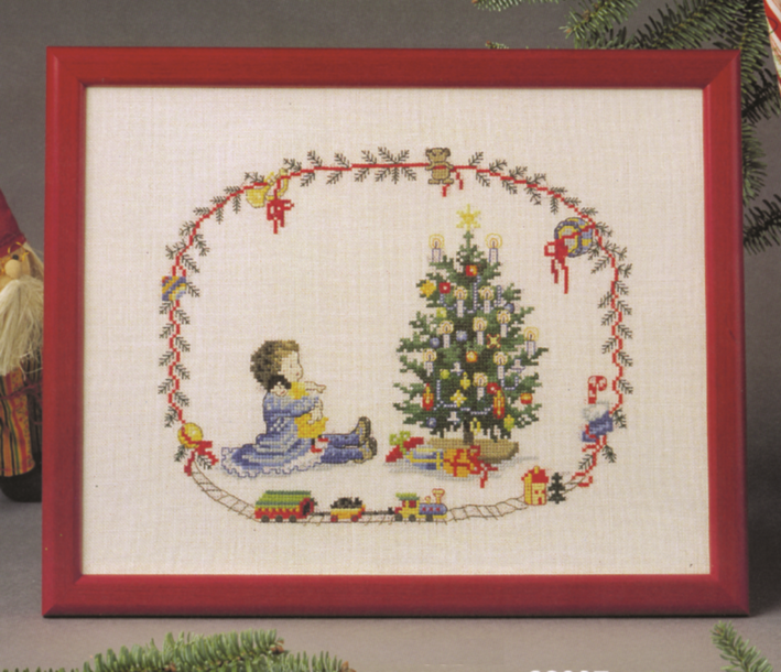 Forventningen før jul broderkit julekalender