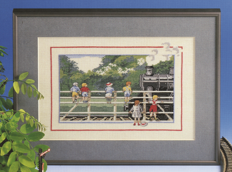 Lokomotiv broderikit